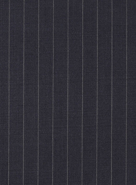 Chalkstripe Wool Dark Blue Suit