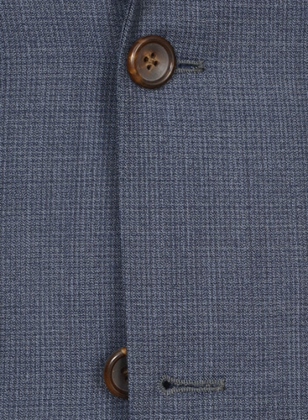 Napolean Barista Blue Wool Suit