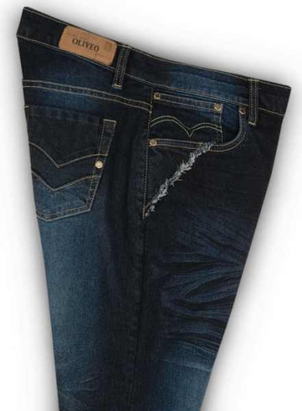 Body Hugger Claw Wash Stretch Jeans - Look #613