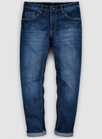 Skywalk Blue Indigo Wash Whisker Jeans