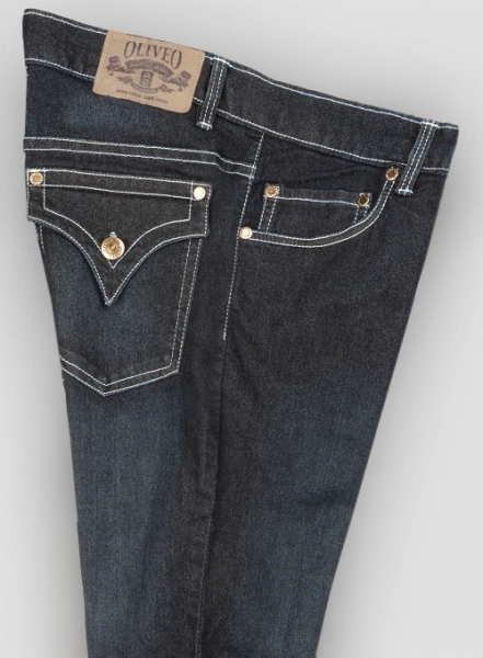 Adam Eve Hugger Stretch Scrape Wash Jeans - Look #335