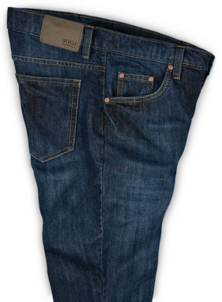 Barbarian Blue Indigo Whisker Jeans