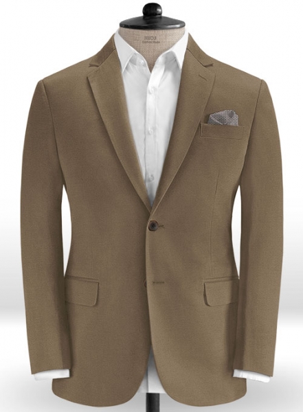 Summer Weight Irish Brown Chino Jacket