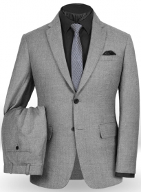 Gray Flannel Wool Suit - Special Offer