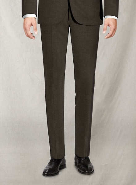 Pinhead Wool Brown Pants