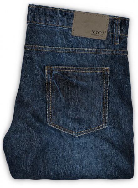 Barbarian Blue Indigo Whisker Jeans