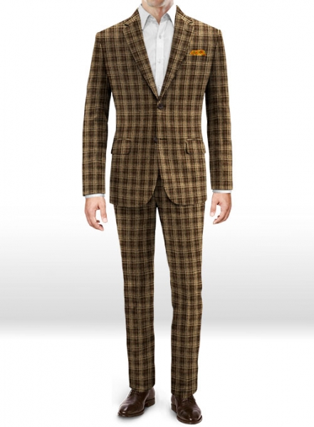 Midlands Brown Tweed Suit