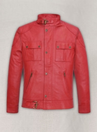 Soft Tango Red Washed & Wax The Expendables Lee Jacket #2
