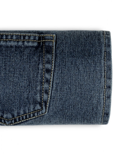 Desire Blue Stretch Jeans - Blast Wash