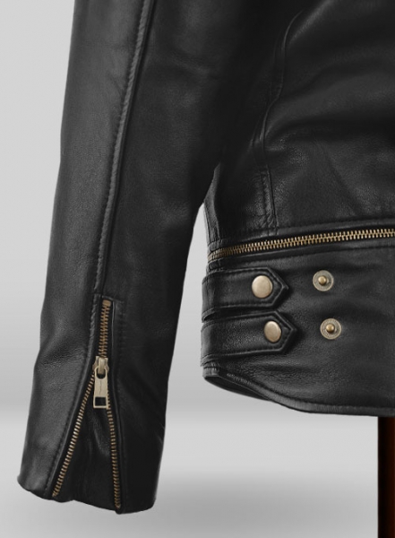 Trooper Biker Leather Jacket