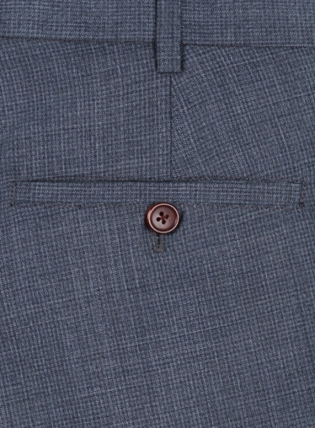 Napolean Barista Blue Wool Suit