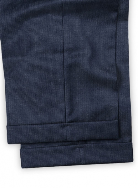 Reda Metro Blue Pure Wool Suit