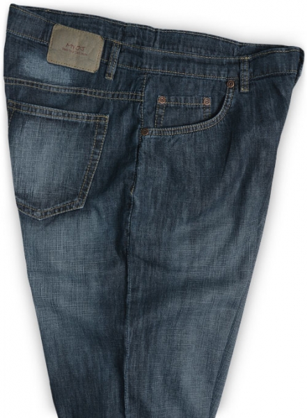 6oz Feather Light Weight Jeans - Scrape Wash