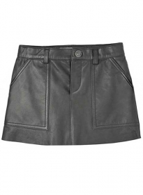 Pebble Leather Skirt - # 419