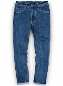 Classic Indigo Rinse Jeans - Light Wash