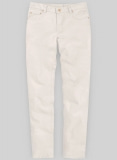 Stretch Summer Beige Chino Jeans