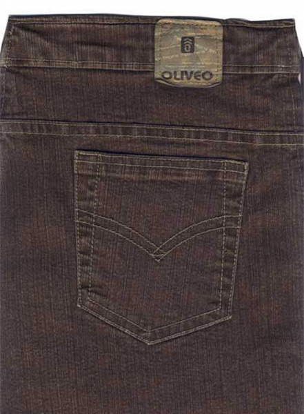 Killer Brown Stretch Denim Jeans - Denim-X Wash