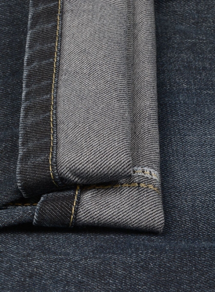 Melange Luxurious Deep Dark Blue Jeans - Desert Wash