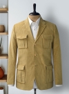Roman Style Corduroy Jacket - 7 Colors