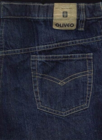 Mechanic Blue Jeans Hard Wash