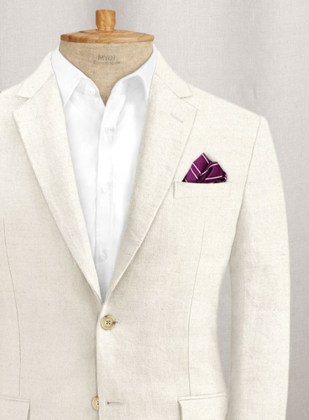 Safari Natural Cotton Linen Jacket