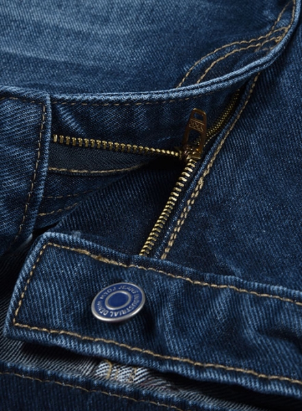 Bull Heavy Denim Indigo Wash Whisker Jeans