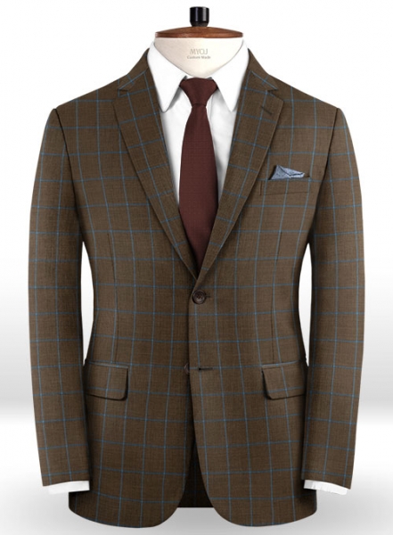 Napolean Amster Brown Wool Jacket