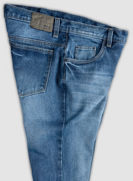 Bull Heavy Denim Stone Wash Whisker Jeans