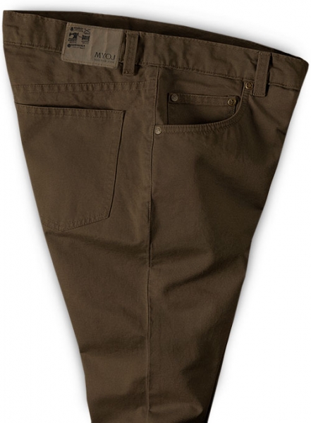 Forest Brown Chino Jeans