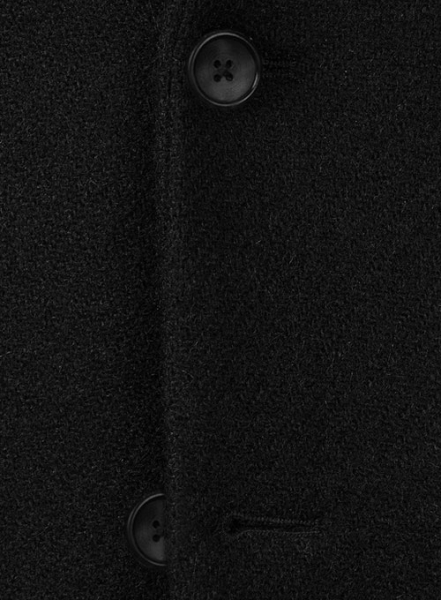 Harris Tweed Black Twill Jacket