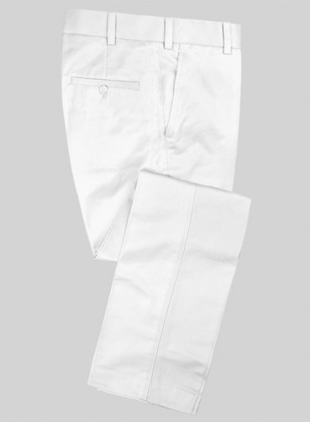 White Formal Chinos