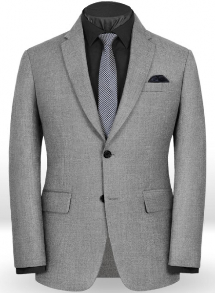 Gray Flannel Wool Suit - Special Offer