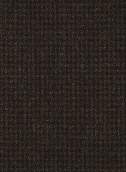 Houndstooth Dark Brown Tweed Jacket