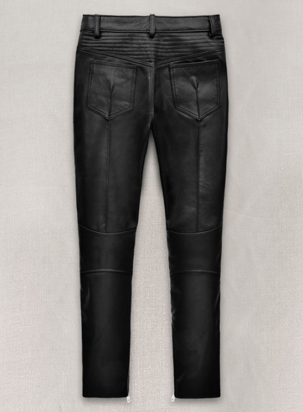Leather Biker Jeans - Style #1