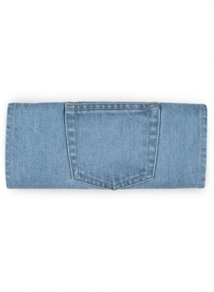 Bison Heavy Blue Jeans - Light Wash