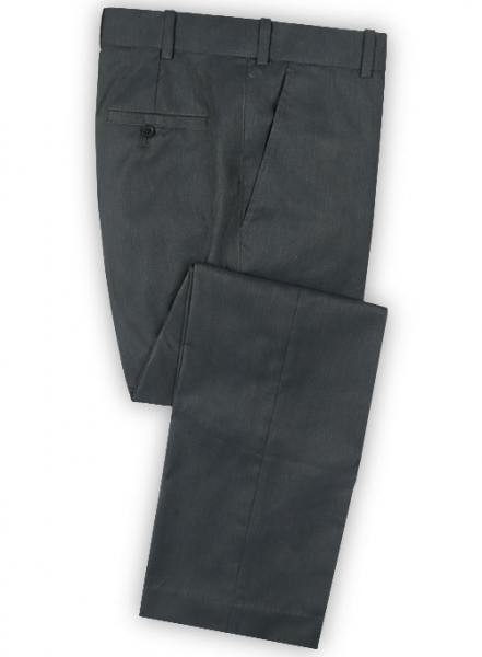 Frosted Blue Gray Terry Rayon Pants