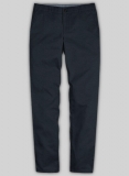 Stretch Summer Navy Blue Chino Pants