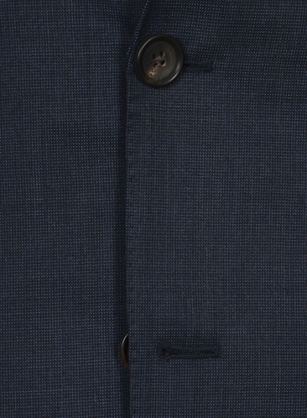 King Blue Wool Suit