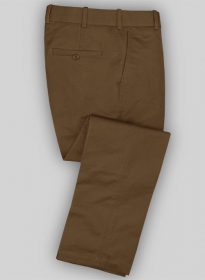 Twillino Brown Formal Chinos