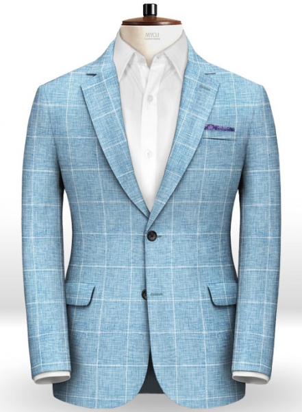 Italian Skyland Linen Jacket