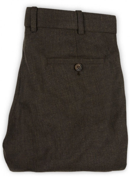 Venity Brown Pure Wool Pants