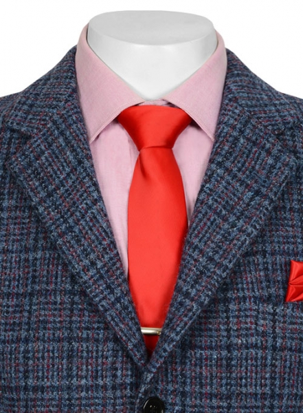 Harris Tweed Bluish Checks Jacket