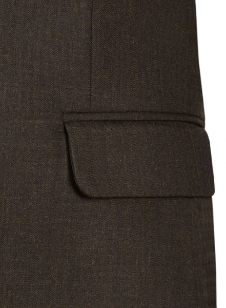 Venity Brown Pure Wool Suit