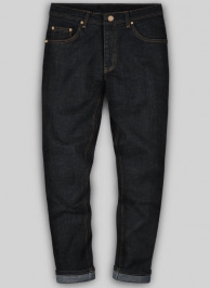 Logan Black Hard Wash Stretch Jeans - Look #572