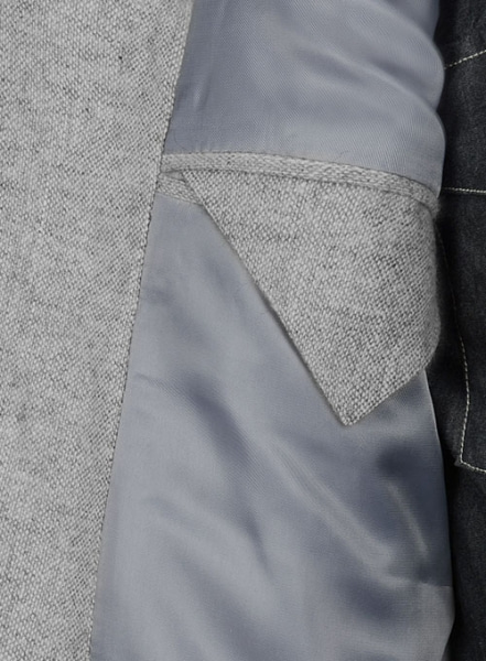 Light Weight Light Gray Tweed Jacket