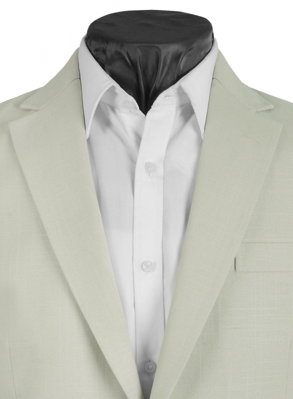 Tropical English Beige Linen Jacket