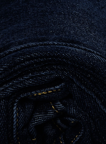 Dark Blue 14.5oz Heavy Denim Jeans - Hard Wash