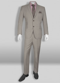 Caviar Oscar Gray Wool Suit