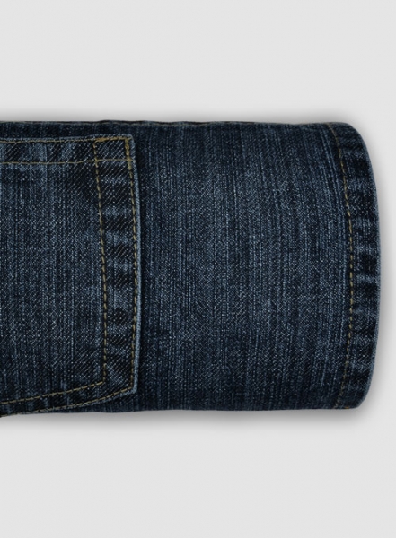 Italian Blue Denim-X Wash Jeans