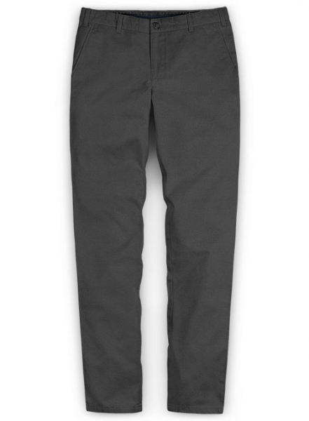 Summer Weight Dark Gray Chinos